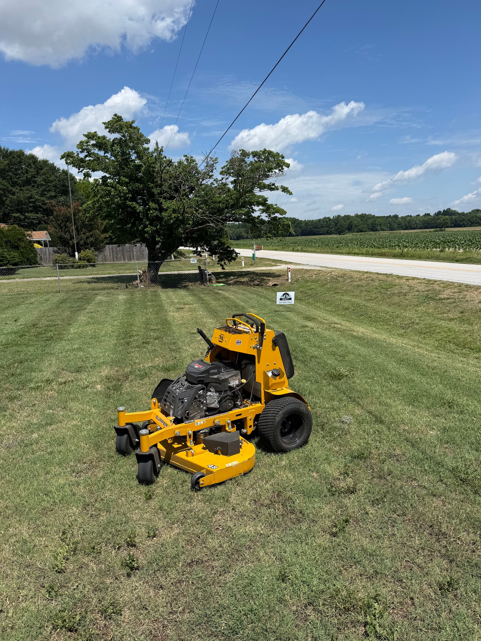 Clean Stripes Every Mow - Here's How We Do It image